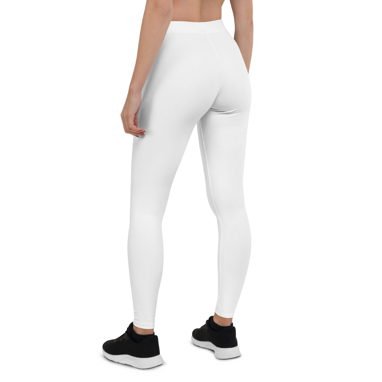 White FOE Leggings