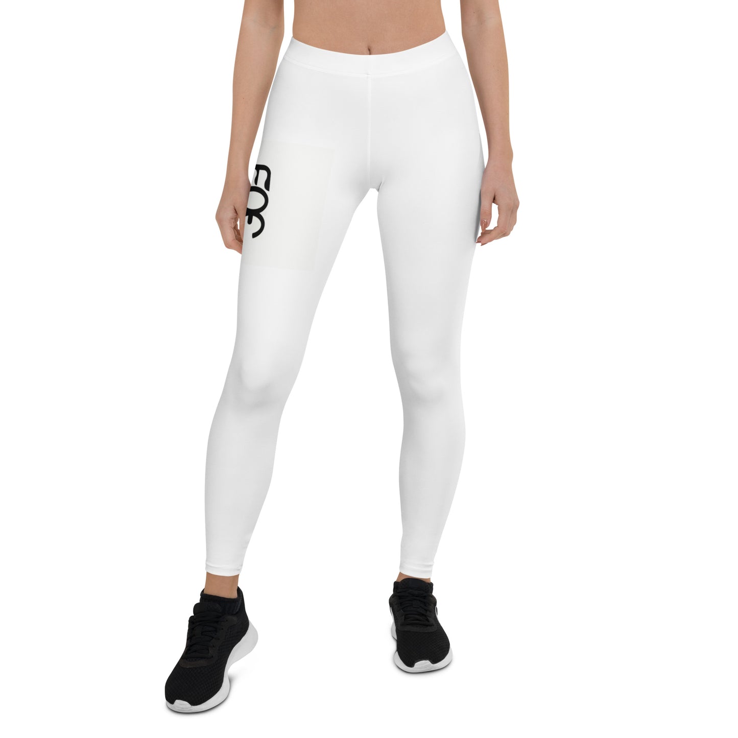 White FOE Leggings