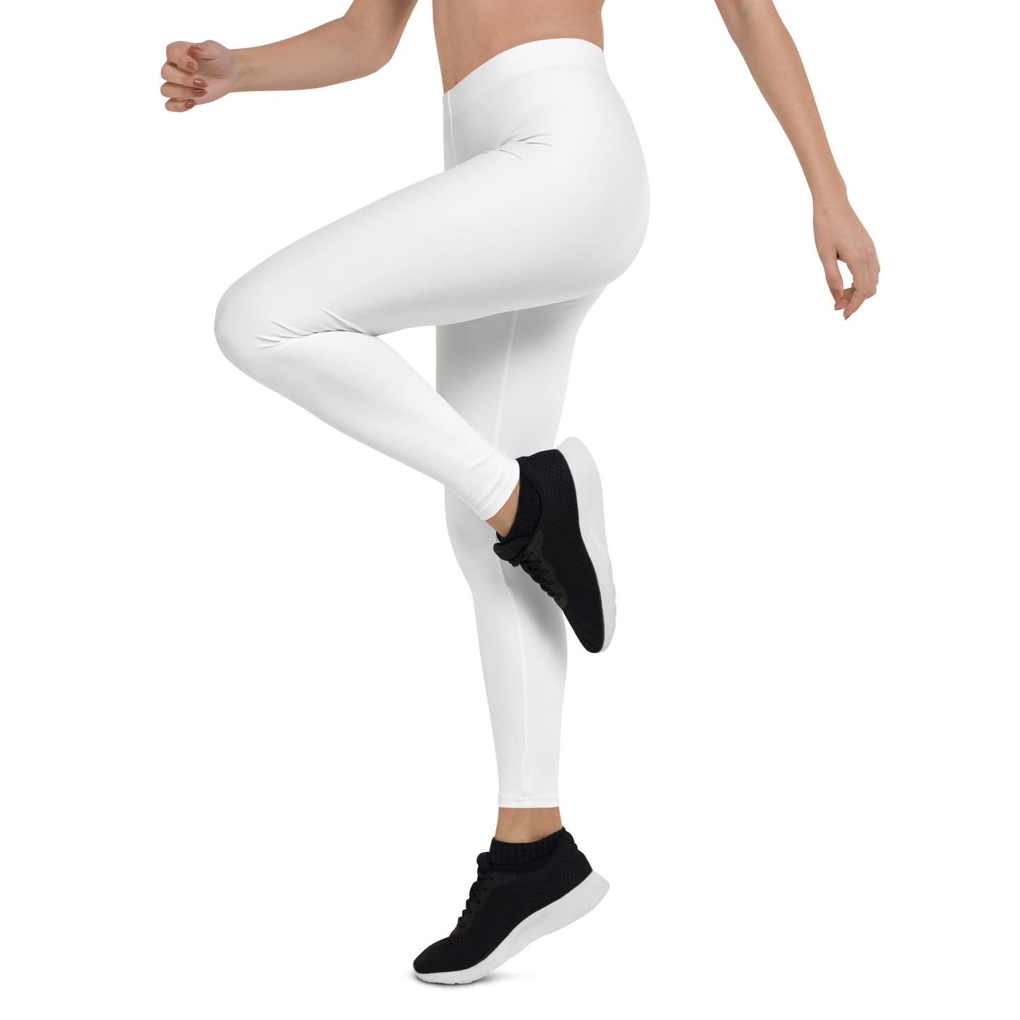 White FOE Leggings